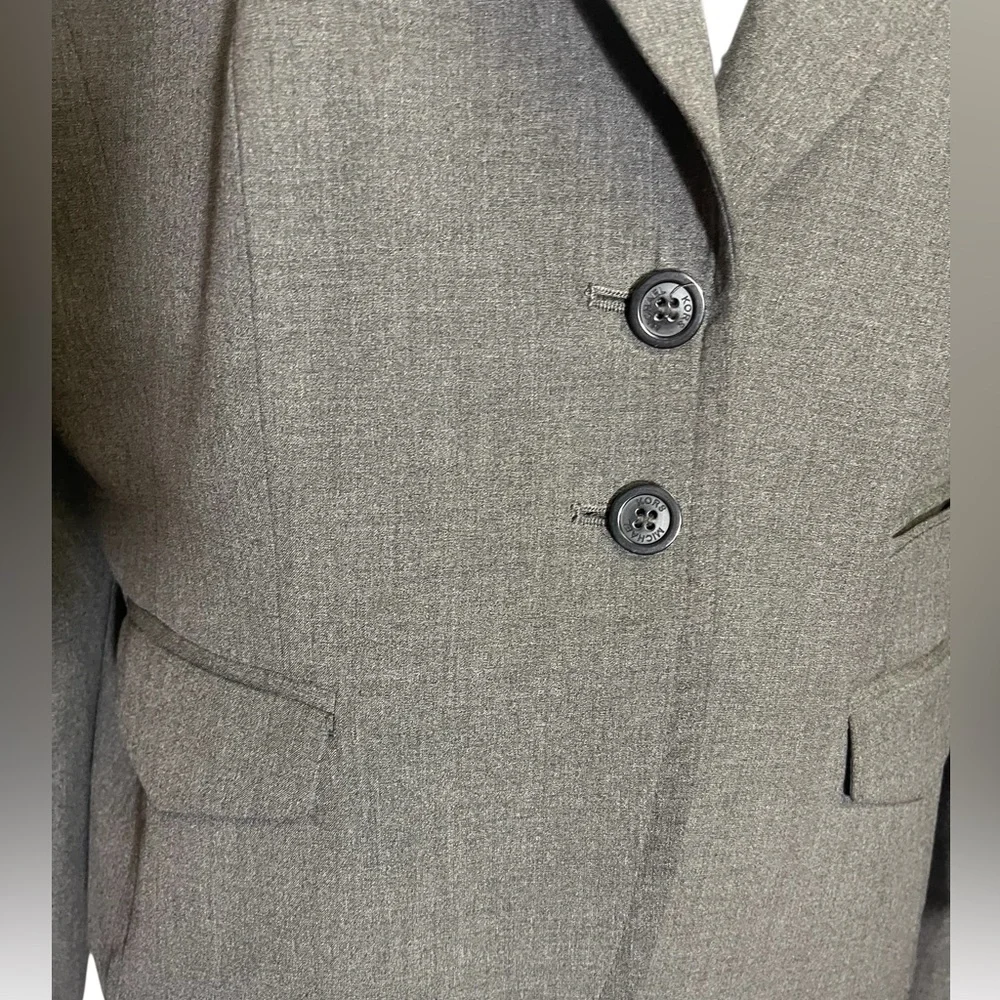 Michael Kors Gray Blazer Tailored Suit Jacket‎